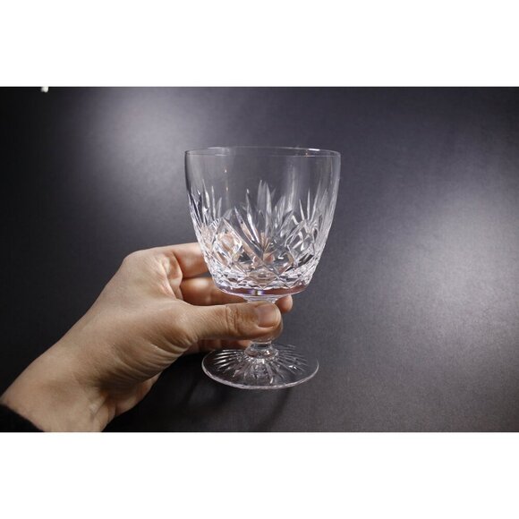 Vintage Stuart crystal Ludlow Water Goblet 4-7/8", Crystal single water glass - Picture 3 of 5